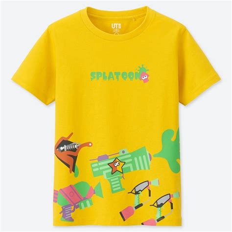 File:Uniqlo Splatoon 2 Weapons T-Shirt.jpg - Inkipedia, the Splatoon wiki