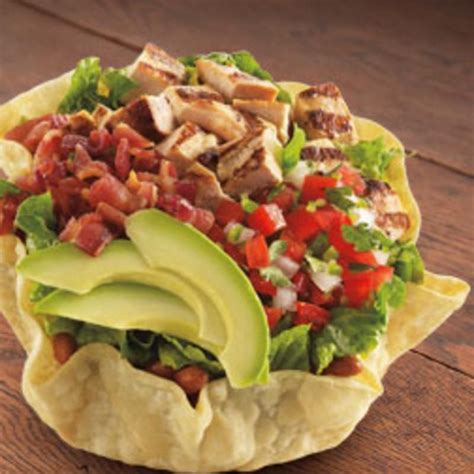 AVOCADO BACON CHICKEN TOSTADA SALAD - El Pollo Loco - Zmenu, The Most Comprehensive Menu With ...