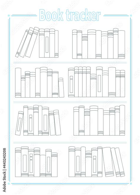 Printable To Read List, Book Tracker, Bullet Journal Planner Insert, Printable Reading List ...