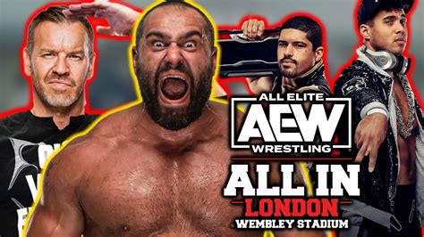 6 More Matches That Could Still Be Added To AEW All In London Wembley Stadium - WrestleTalk