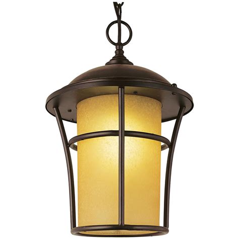 Trans Globe Lighting® Amber Glow Large Outdoor Hanging Lantern - 210504 ...