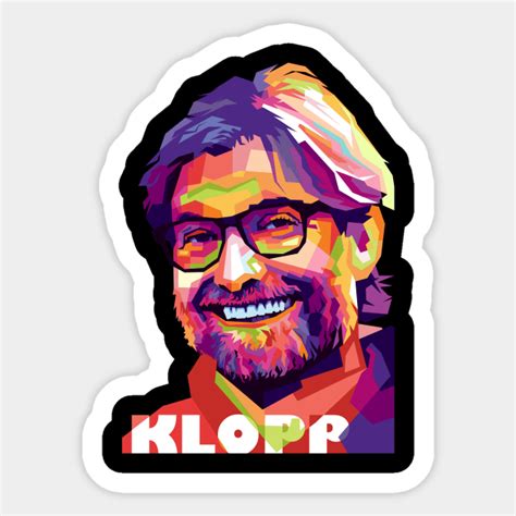 Jurgen klopp smile - Jurgen Klopp - Sticker | TeePublic