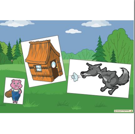 Storyboard – Three Little Pigs | Learning Outside