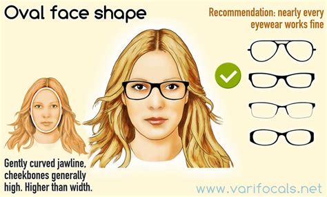 Oval face shape with glasses | Face shapes, Oval face shapes, Glasses for long faces