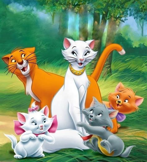 *MARIE, THOMAS O'MALLEY, DUCHESS, BERLIOZ & TOULOUSE ~ The Aristocats, | Disney drawings, Disney ...