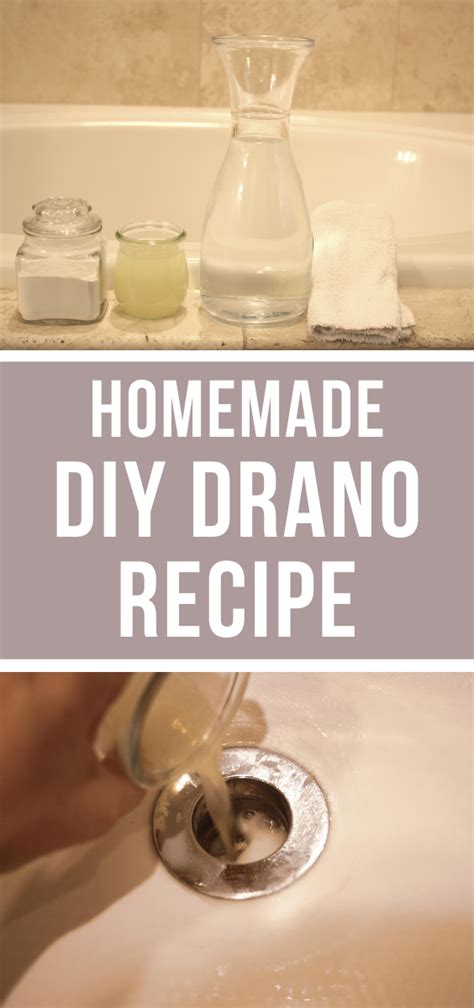 DIY Homemade Drano Recipe | Happy Money Saver | Homemade drain cleaner, Diy cleaning products ...