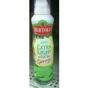 Bertolli 100% Extra Light Tasting Olive Oil Spray: Calories, Nutrition Analysis & More | Fooducate