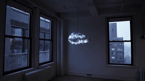 Cloud, An Interactive Speaker and Lamp Combination That Looks Like a Thundercloud | Cloud lamp ...