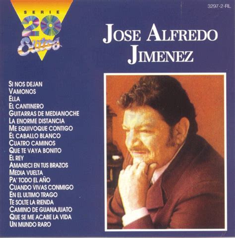 Serie 20 Exitos: Jose Alfredo Jimenez: Jimenez, Jose Alfredo: Amazon.ca: Music