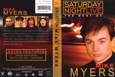 Mike Myers Saturday Night Live best of - Movie DVD Scanned Covers - SNL Bestof Mike Myers.JPG ...