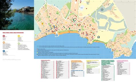 Salou hotel map