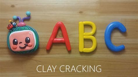 cocomelon ABC clay cracking 코코멜론 ABC 점토 부수기 - YouTube