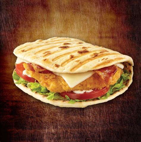 Southern Style Breaded Chicken Foldit® Flatbread Sandwich - Flatoutbread