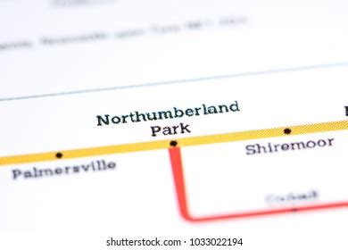 Northumberland Park Station Newcastle Metro Map Stock Photo 1299903760 ...