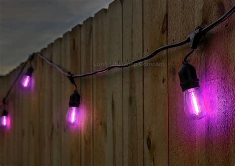 1W LED Vintage Light Bulb S14 240V Purple E27