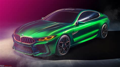 BMW M8 Gran Coupe concept unveiled at the Geneva Motor Show - Team-BHP