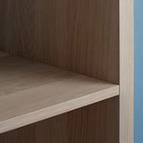 KALLAX shelf unit, white stained oak effect, 182x182 cm (715/8x715/8") - IKEA CA