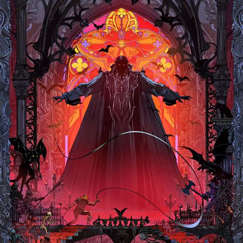 Officially Licensed Castlevania Art Prints By Kilian Eng