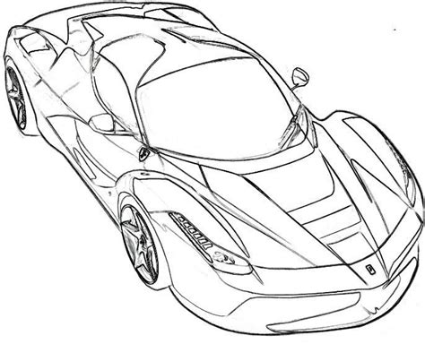 8 Wonnegül Ferrari Coloriage Collection | Coloriage, Coloriage voiture à imprimer, Livre coloriage