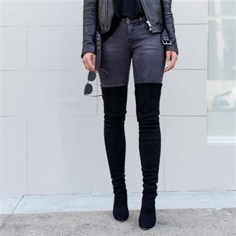 What to wear with thigh high boots on a night out - Buy and Slay