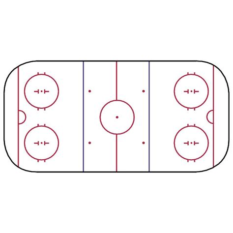 Hockey rink image.ai Royalty Free Stock SVG Vector