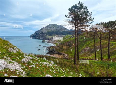 San Julian Beach, Spain Stock Photo - Alamy