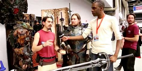 These Larper Build Their Own Weapons