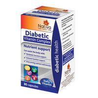 Nativa Diabetic Vitamin Complex Capsules - 30s | Buy Online in South ...