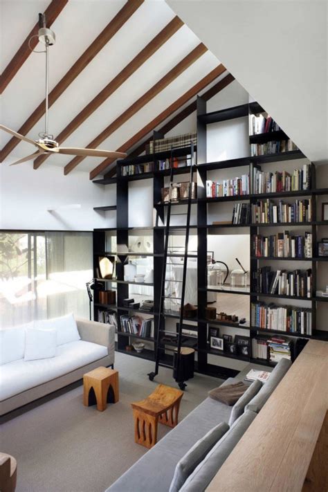 27 Modern Home Library Designs That Stand Out - DigsDigs