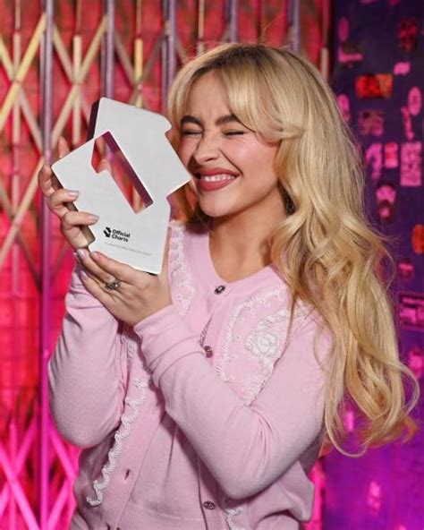 Sabrina Carpenter becomes first female artist in chart history to ...