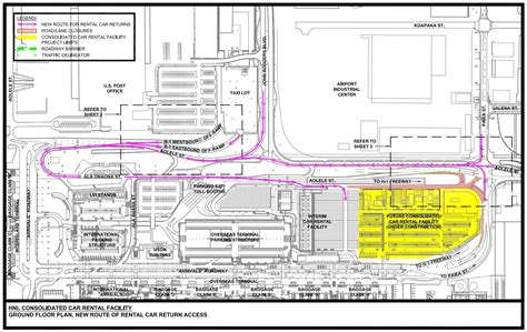 Changes made as construction continues on new car rental facility at ...