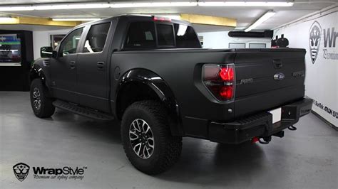 Ford Raptor - Black Matt wrap | WrapStyle