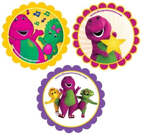 Barney Party Free Printable Mini Kit. - Oh My Fiesta! in english