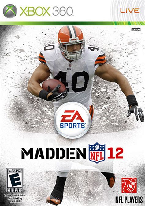 Madden NFL 12 Cover Athlete Is Peyton Hillis