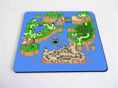 World Map Mousepad - Etsy