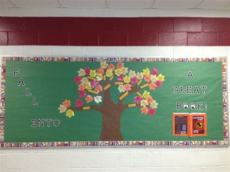 Fall reading bulletin board | Reading bulletin boards, Teaching middle school, Board decoration