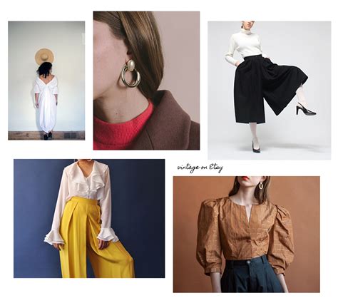 10 Vintage Clothing Shops I love on Etsy - Blue is in Fashion this Year