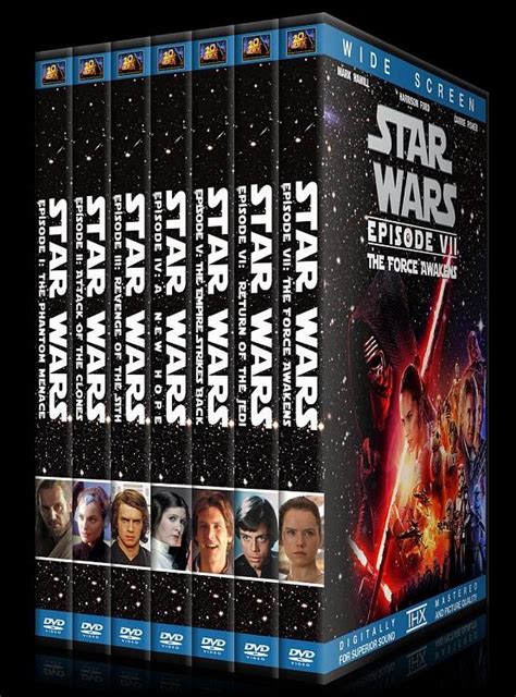 Star Wars Collection - Custom Dvd Cover Set - English [1977-2015] - CoverTR