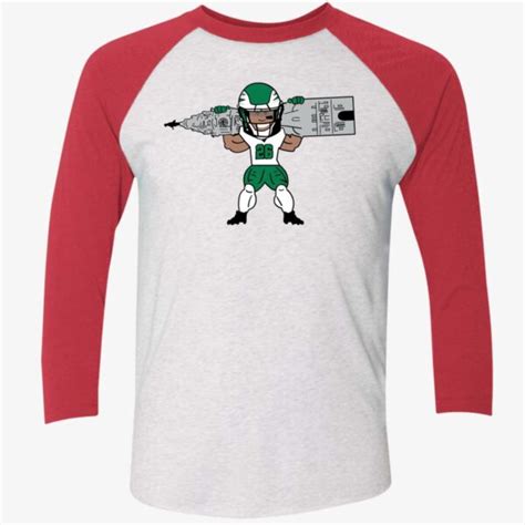 Saquon Barkley Philly Squat 3/4 Sleeve Raglan