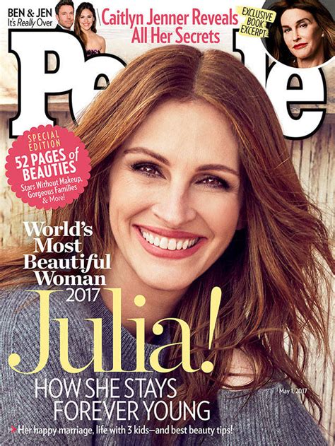 PEOPLE Magazine names Julia Roberts 2017 World's Most Beautiful Woman