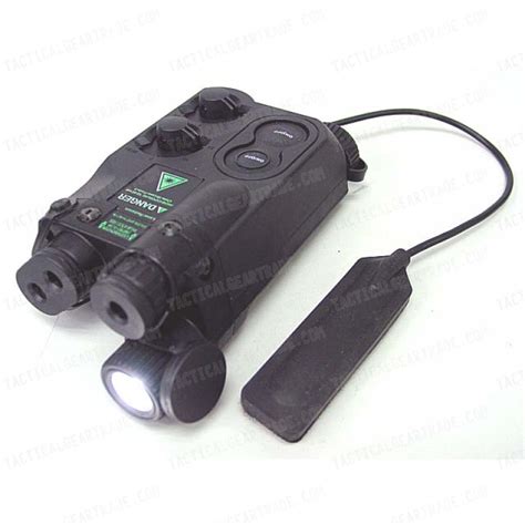 AN/PEQ-16 with Red/Green Laser & Dual LED Illuminator Black for $73.49