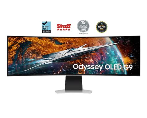 49 Inch Odyssey OLED G9 Curved Monitor | Samsung UK