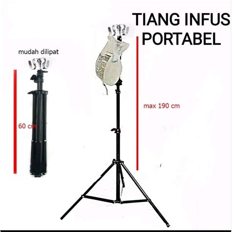 Jual TIANG INFUS PORTABLE | Shopee Indonesia