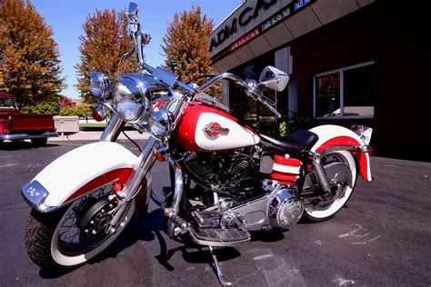 1979 Harley Davidson Shovelhead Red & White