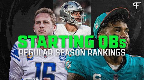 2023-24 NFL QB Power Rankings: How Do All 66 Starting Quarterbacks Stack Up After the Regular ...