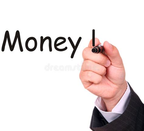 Hand drawing word MONEY stock photo. Image of corporate - 7642872