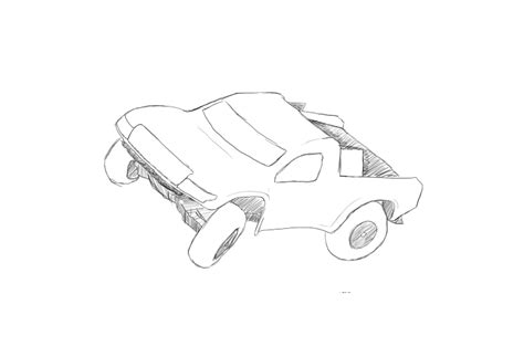 Rc Car Sketch by Cherokee-Wolf on DeviantArt