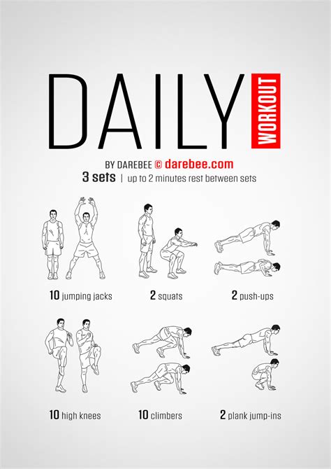 Easy Daily Workout