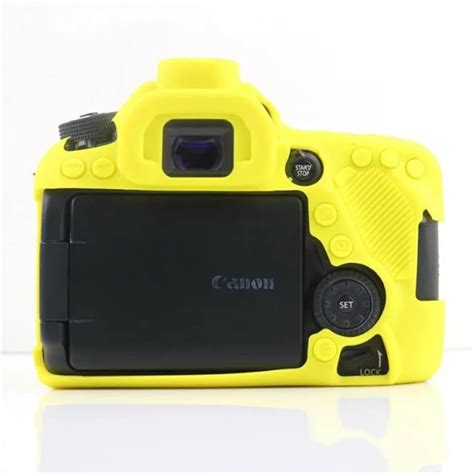 For Canon 80D Camera Case Soft Silicone Camera Body Cover Protector Bag For Canon EOS 80D ...