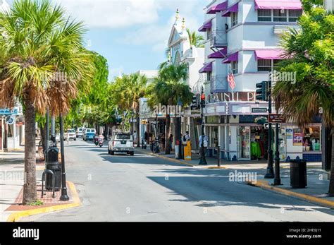 Key West, Duval Street Stock Photo - Alamy